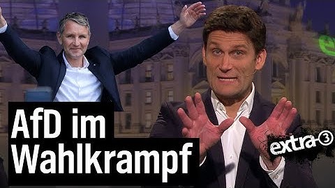 Der AfD- Wahlkampf im Osten  | extra 3 | NDR