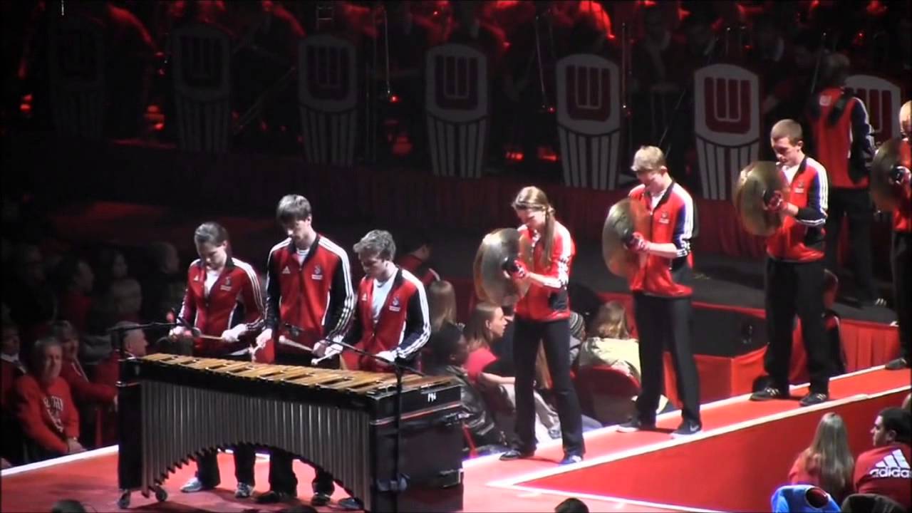 UW Varsity Band Concert Saturday Humble, Percussion, 5th Quarter YouTube