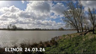 #10 Spring // Elinor 24.03.24 // Stillwater Trout Fly Fishing // High Winds & Dirty Water..