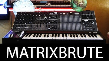 Arturia MatrixBrute - Patch from Scratch with HoloLens