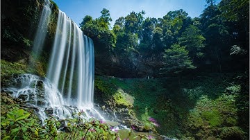 Thác Đambri huyền thoại: Vẻ đẹp hùng vĩ giữa đại ngàn Tây Nguyên