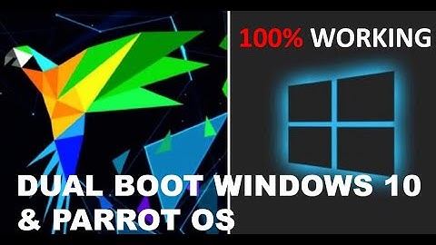 HOW TO DUAL BOOT WINDOWS 10 & PARROT OS | WITHOUT DATA LOSS AND EASY STEPS
