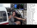 Piper Warrior Nervous Passenger - Runup Checklist and GPS Obstacle Avoidance