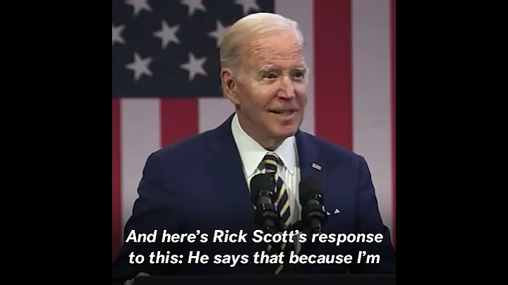 Biden Slams Rick Scott's Plan To Cut Medicare: 'He's In Hot Water'