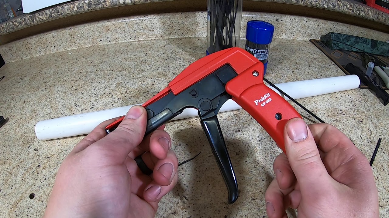 Best Bang for the Buck Zip Tie Gun, Pros Kit Part 4 of 5