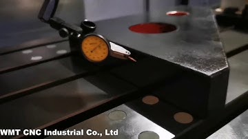 Vertical Machining Center VMC850 Accuracy Test from WMT CNC