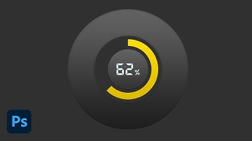 How  to create Radial Bar Chart in Adobe Photoshop 2023 | DesignMentor