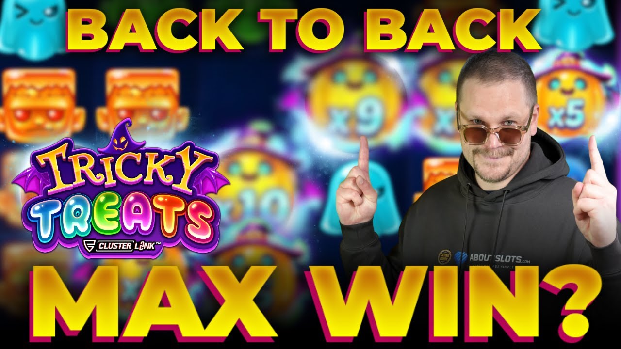 TRICKY TREATS MAX WIN AND BIG WIN IN ONE SESSION (INSANE WINS ON NEW GAME) 🍬💸