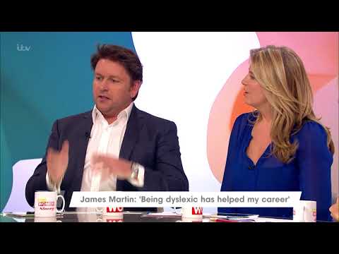 James Martin on Struggling with Dyslexia | Loose Women