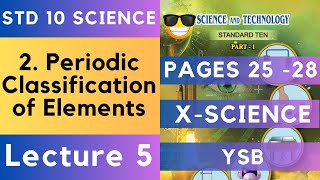 Periodic Classification of Elements Lecture 5 10th Science 1| Maharashtra State Board Science Std 10 by Yogesh Sir's Backbenchers 952 views 4 days ago 41 minutes