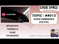 topic - 013 || Draw commands in AutoCAD  | HATCH, HATCH EDIT in AUTOCAD ||