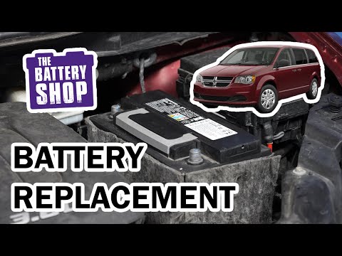 Dodge Grand Caravan (2011 – 2020) – New Battery Install