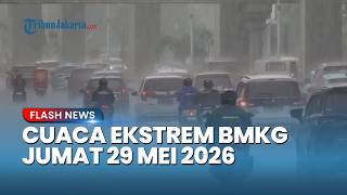 Alert! Extreme Weather Friday, May 29, 2026, 17 Regions Threatened by Heavy Rain & Strong Winds
