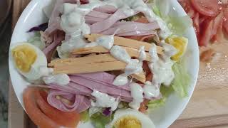 HAM AND TURKEY CHEF SALAD