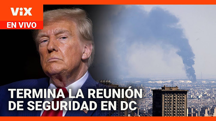 Termina la reunión en la Casa Blanca sobre el conflicto entre Irán e Israel |Noticias Univision 24/7