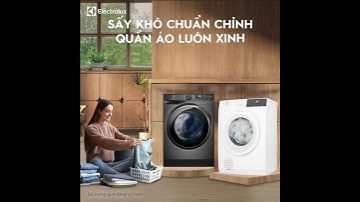 Sấy khô chuẩn chỉnh - Quần áo luôn xinh