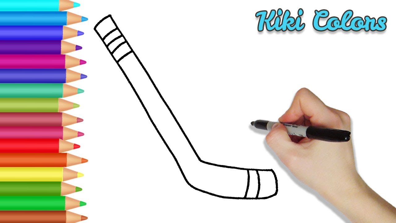 Two crossed hockey sticks and a puck Vector illustration Download a Free  Preview or High Quality Adobe Illustrator   Hockey tattoo Hockey stick Hockey  drawing