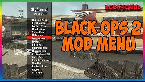 How to get a black ops 2 mod menu without jtag!!😱Not clickbait!!