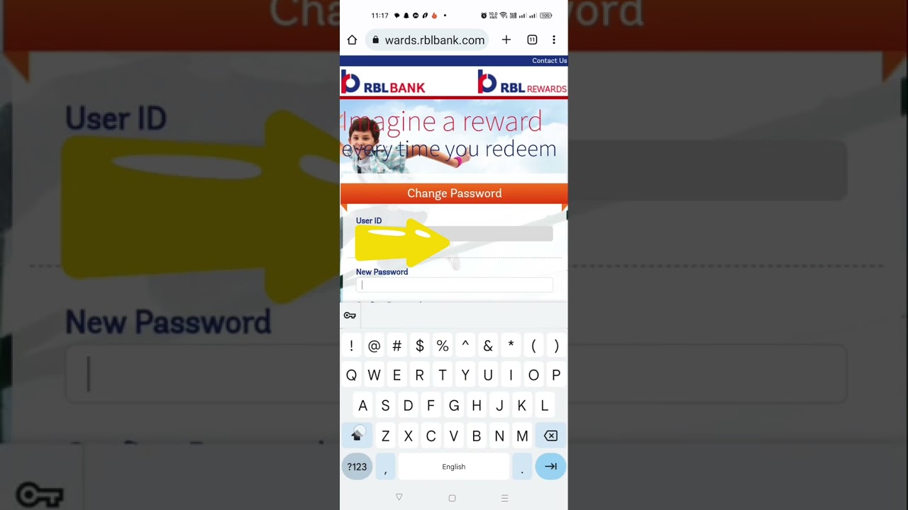 How to Password Reset of RBL Reward Point 