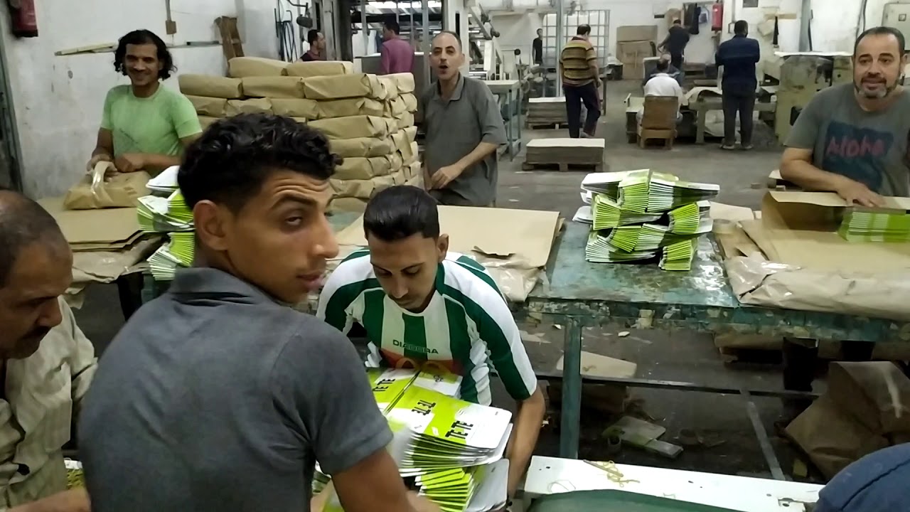 كيفيه صناعه علب تى تى للكرتون