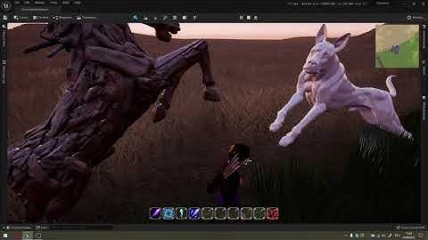 Testing spells Astral Bolt, Astral Arrows, Vamp - Creatures and Magic - #UE5 #ALS #Nanite #MetaHuman