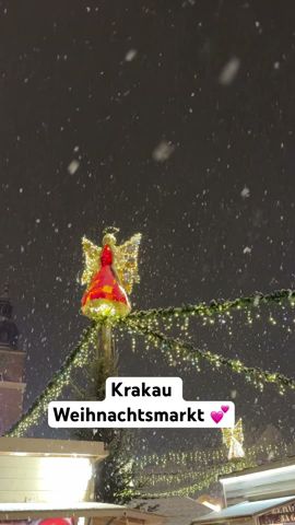 Krakau Weihnachtsmarkt 💕😳😱#krakau #polen #weihnachtsmarkt #weihnachten #poland