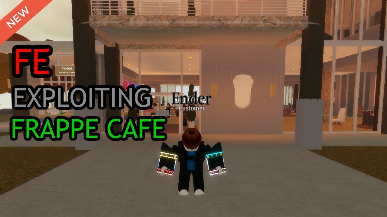 Roblox Fe Script Trolling Frappe Cafe Youtube - frappe application roblox