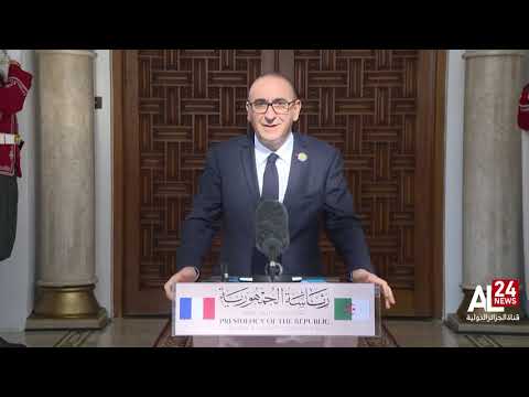 تصريح وزير الداخلية الفرنسي عقب استقباله من قبل الرئيس الجزائري عبد المجيد تبون
