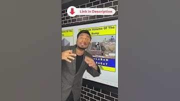 ✅How To Calculate Sump Capacity? #viral #viralshorts