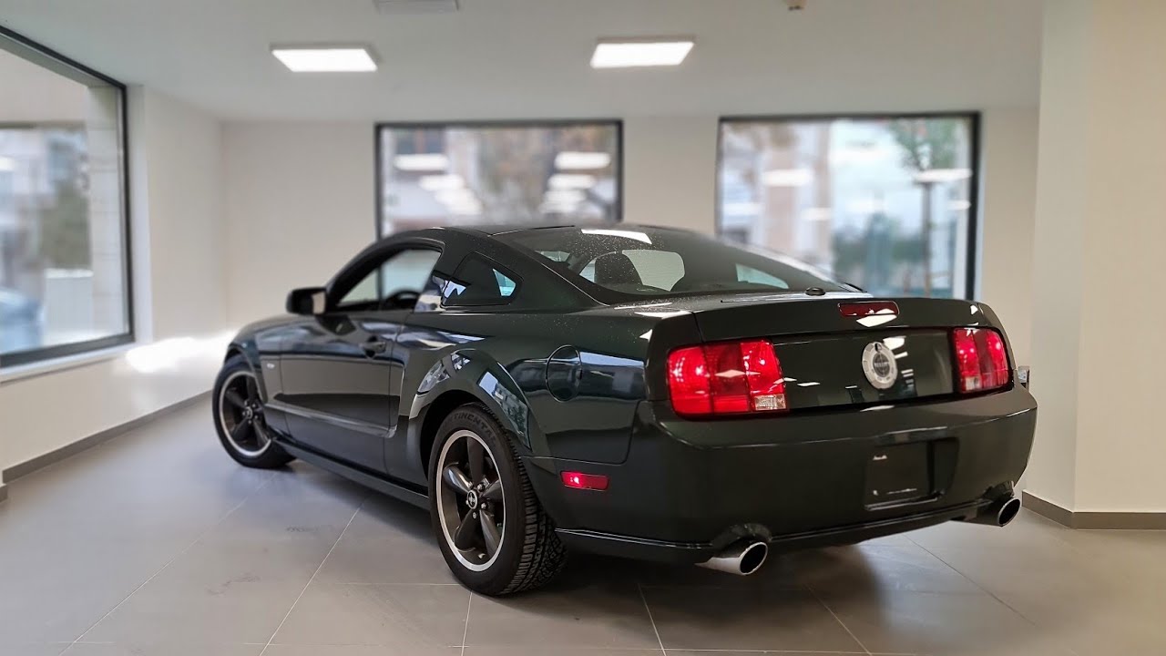 2008 Ford Mustang BULLITT 4.6 V8 Online autóbemutató YouTube