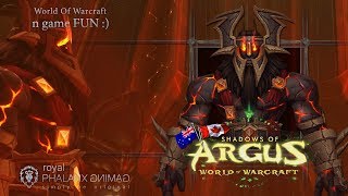 Shadows Of Argus-Antorus, The Burning Throne-Aggramar Cutscene