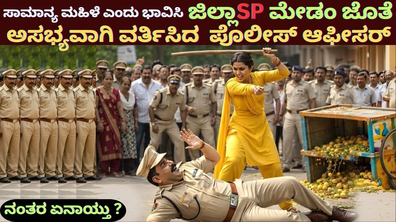 ಸಾಮಾನ್ಯ ಮಹಿಳೆ ಎಂದು ಭಾವಿಸಿ ಜಿಲ್ಲಾSP ಮೇಡಂ ಜೊತೆ ಅಸಭ್ಯವಾಗಿ ವರ್ತಿಸಿದ  ಪೊಲೀಸ್ ಆಫೀಸರ್.. ನಂತರ ಏನಾಯ್ತು ?