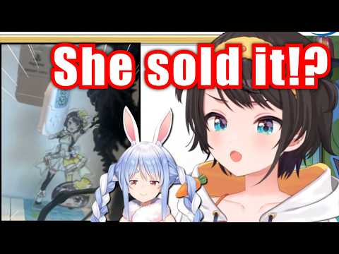 Subaru Finds Out That Pekora Sold Her Acrylic Stand【Hololive】