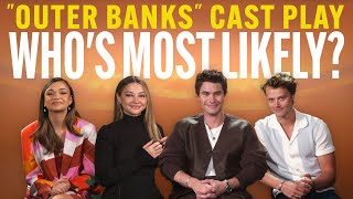 Madelyn Cline, Chase Stokes, Rudy Pankow, Madison Bailey and Outer Banks Cast Interview