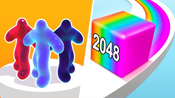 Blob Runner 3D 🆚 Jelly Run 2048🧿🌺🌈Walkthrough Android IOS 2025 New Update Gameplay 29991