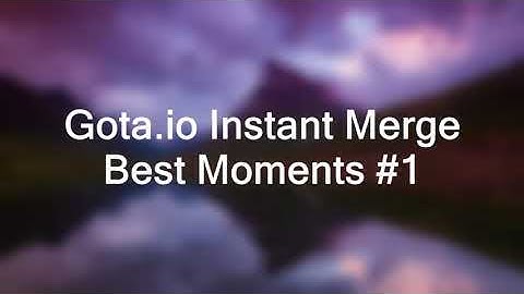 Instant Merge Montage #1 🔥 | First Video!