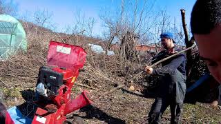 Дробилка За Клони Wood Chipper Titan Pro 14Hp