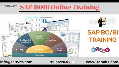 SAP BOBI Online Training video