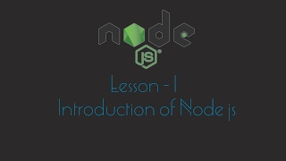 chapter 1 - Introduction of node js in Hindi