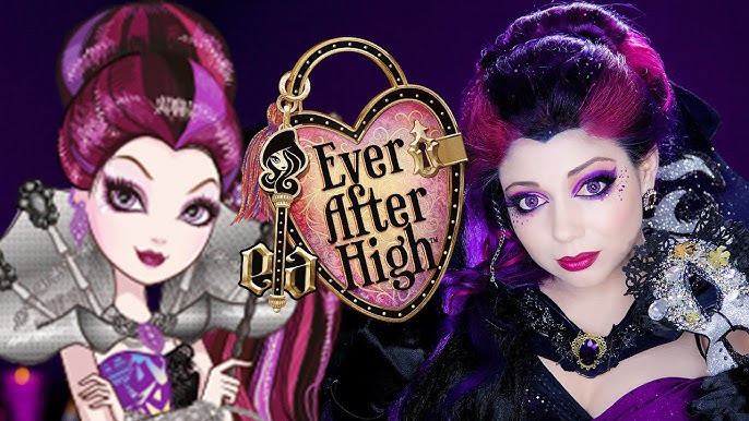 EVER AFTER HIGH MADELINE HATTER MAKEUP TUTORIAL - MAQUIAGEM ARTÍSTICA 