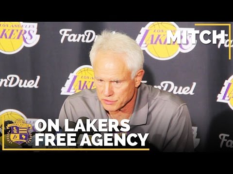 Mitch Kupchak On Lakers Free Agency & Altering Pitch