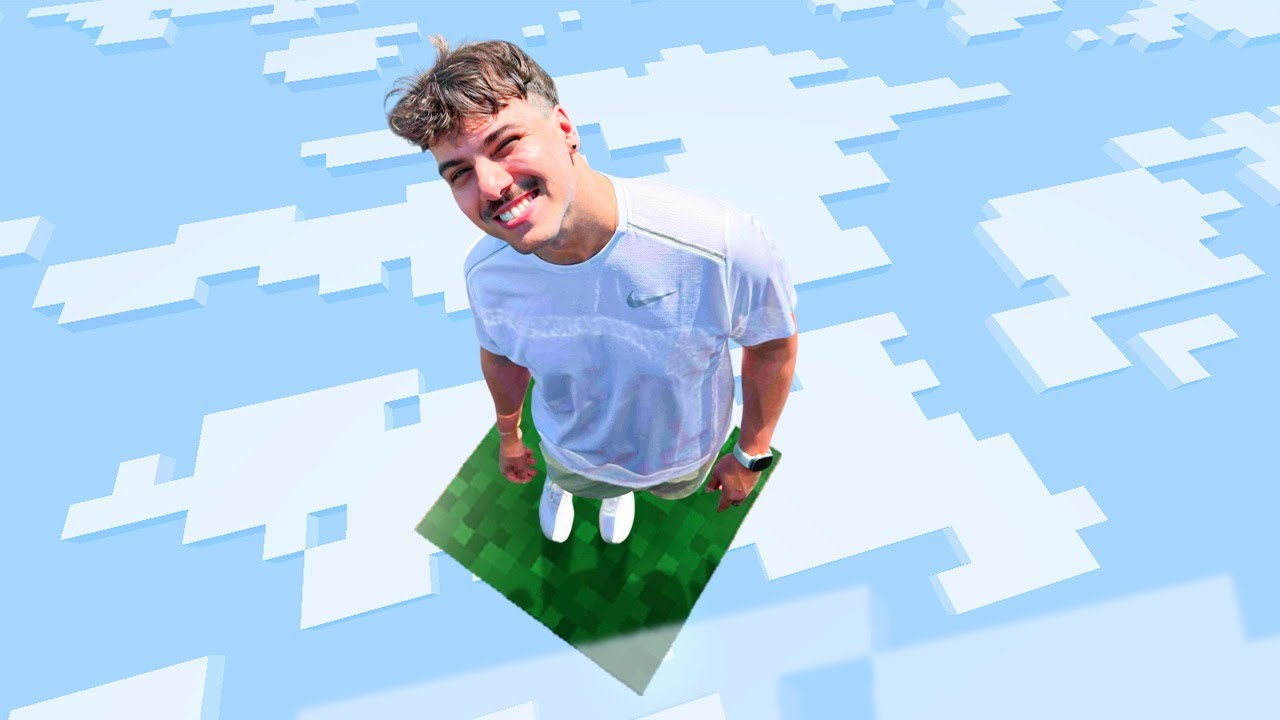 Vim relembrar como é viver em 1 só bloco no Minecraft…