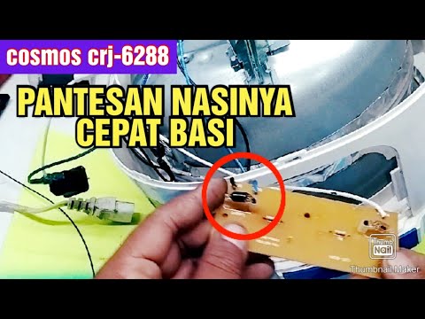 COSMOS CRJ-6288 !! PAGI BUAT MASAK SIANG NASI SUDAH BASI