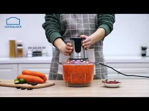 Video Máy Xay Thịt 2 Lưỡi Dao Kép Lock&Lock EJM171 2 Lít - youtube