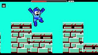 Geometry Dash Mega man Dash ( Mega man vs Cut man )