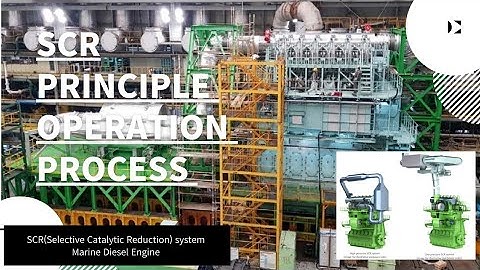 SCR(Selective Catalytic Reduction) - 2stroke Marine diesel engine