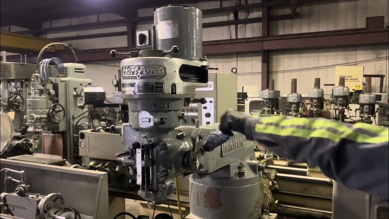 Hartford 1HP VERTICAL MILL - YouTube