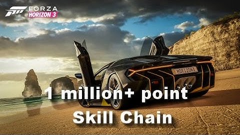 FH3 - The Secret to Getting Massive Skill Chains