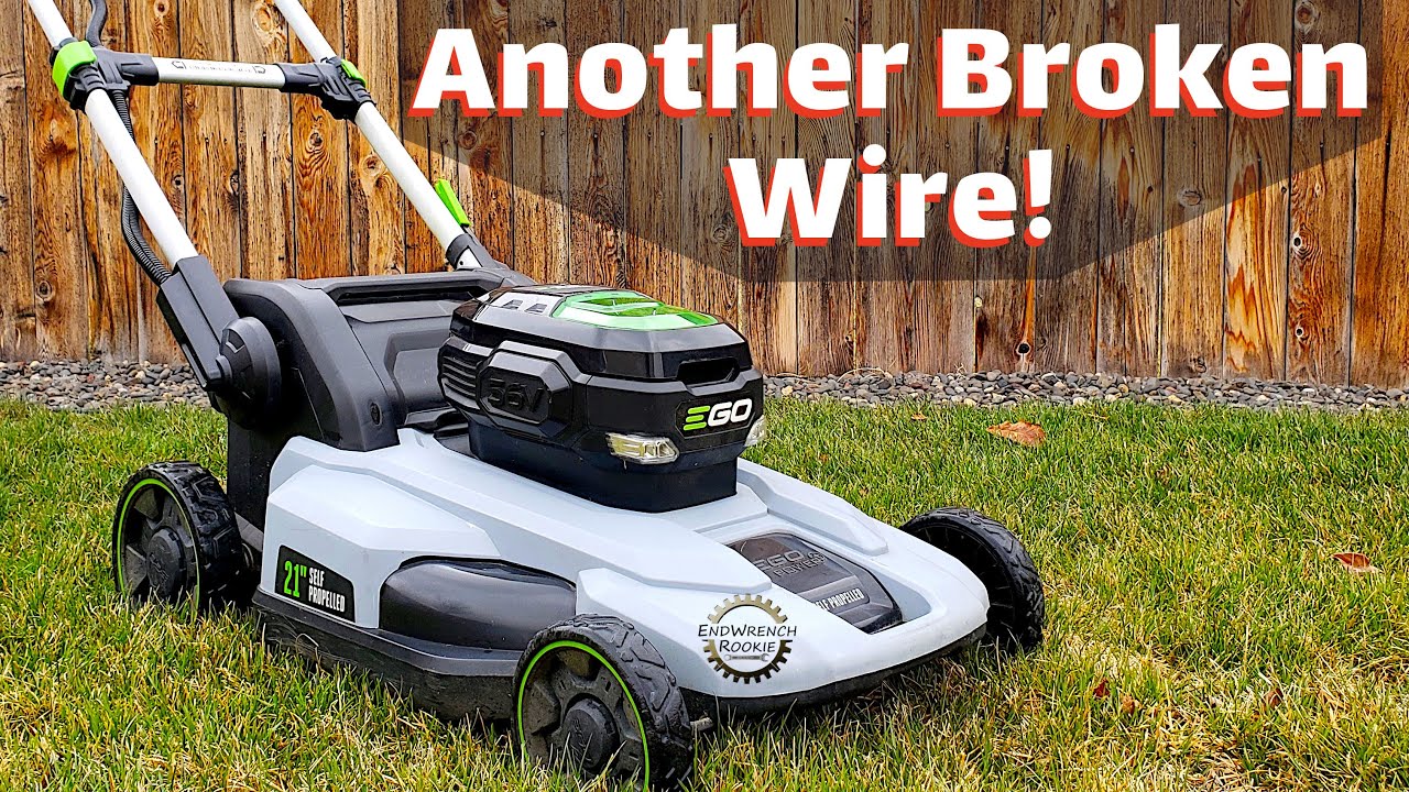 EGO Mower Repair - Yet ANOTHER Wiring Problem!