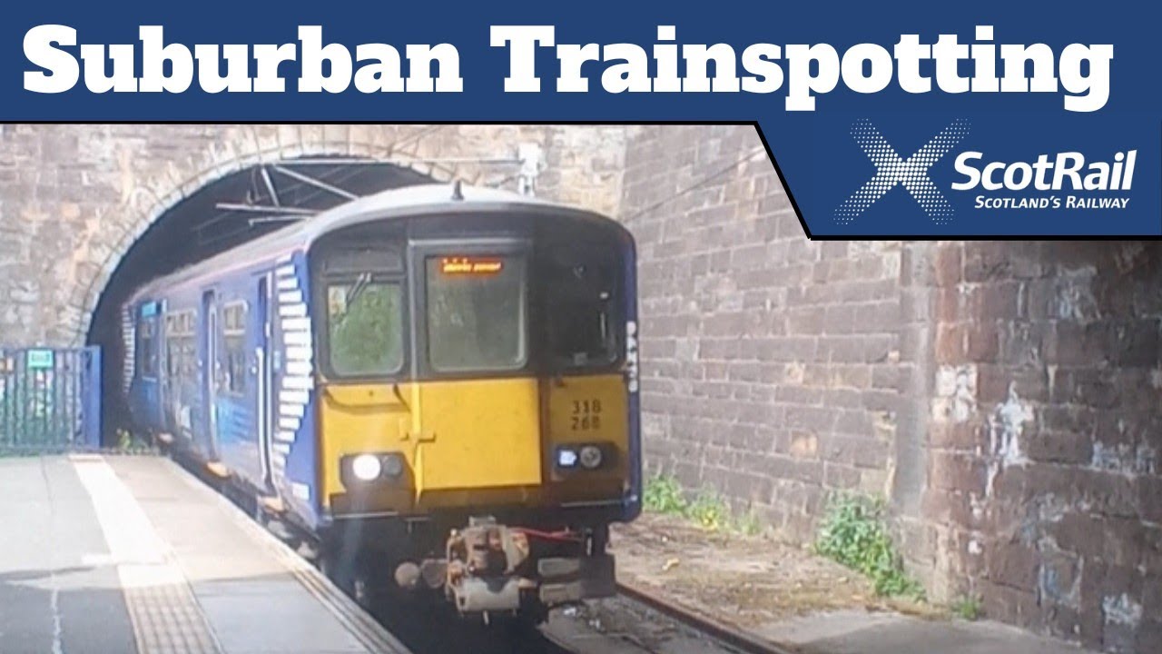 Suburban Glasgow | Argyle and North Clyde Line trainspotting 02/06/25